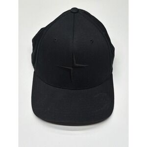 Polestar Black Flexfit‎ Baseball Cap Men's S M Baseball Hat Yupoong
